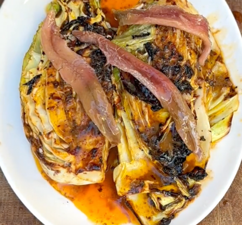 Roasted Cabbage