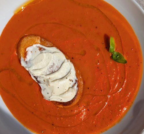 Buttery Summer Tomato Soup