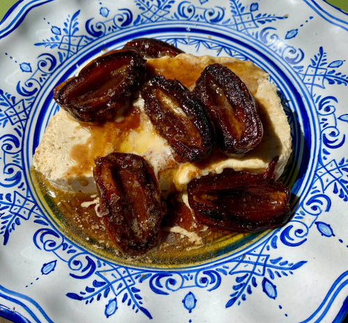 Tahini Semifreddo and Dates