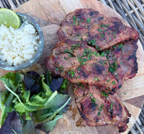 Maple Pork Shoulder Steak