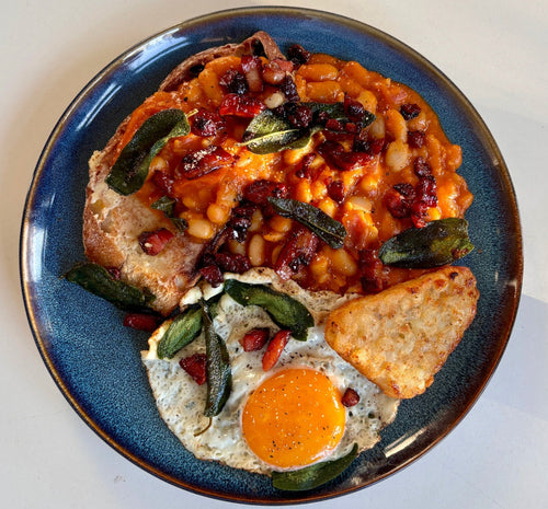 Autumn Breakfast Plate