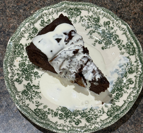 Dark Chocolate Pear Cake