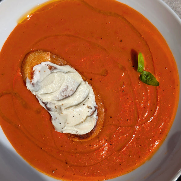 Buttery Summer Tomato Soup