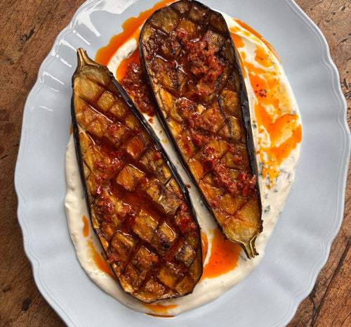 Harissa Butter Aubergine