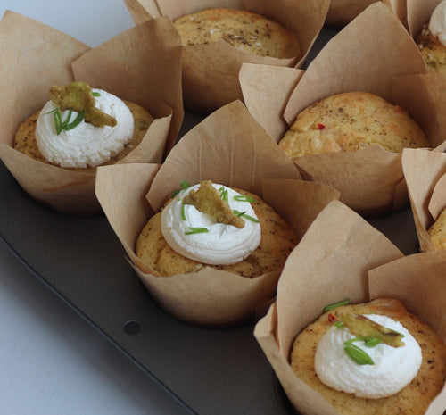 Jalapeño Cheddar Cornmeal Muffins