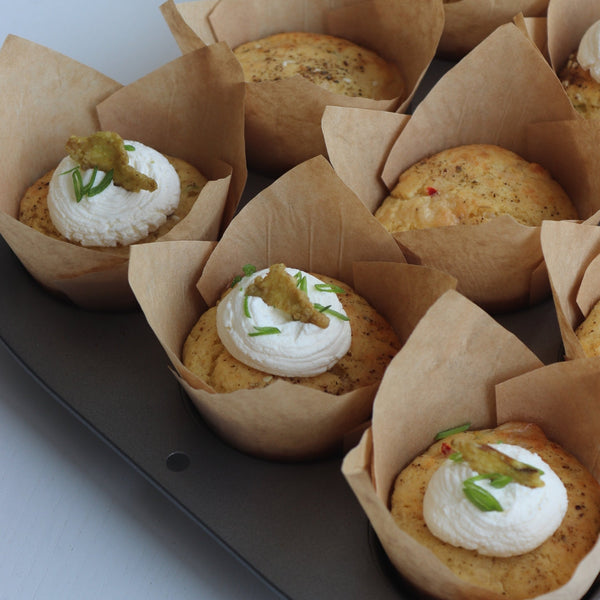 Jalapeño Cheddar Cornmeal Muffins