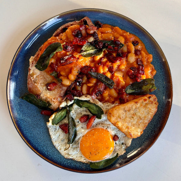 Autumn Breakfast Plate