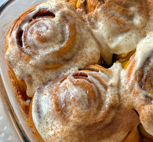Pumpkin Cinnamon Rolls