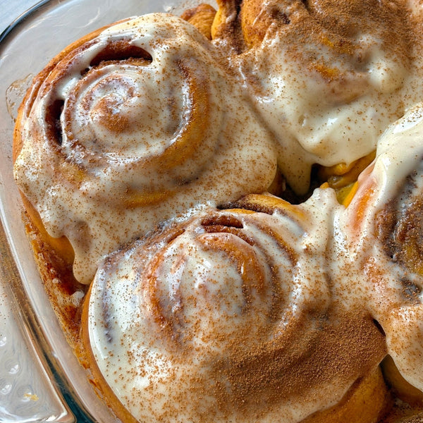 Pumpkin Cinnamon Rolls