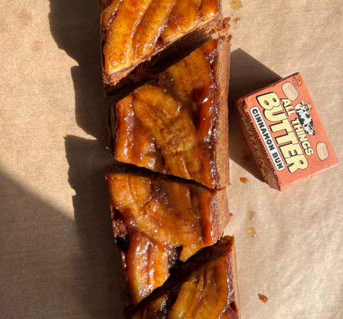 Upside Down Banana Loaf