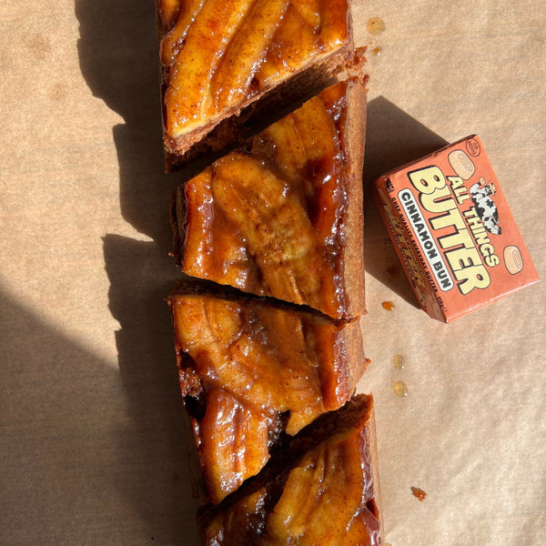 Upside Down Banana Loaf