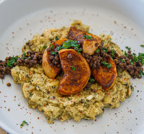 Spiced Squash & Butter Bean Mash