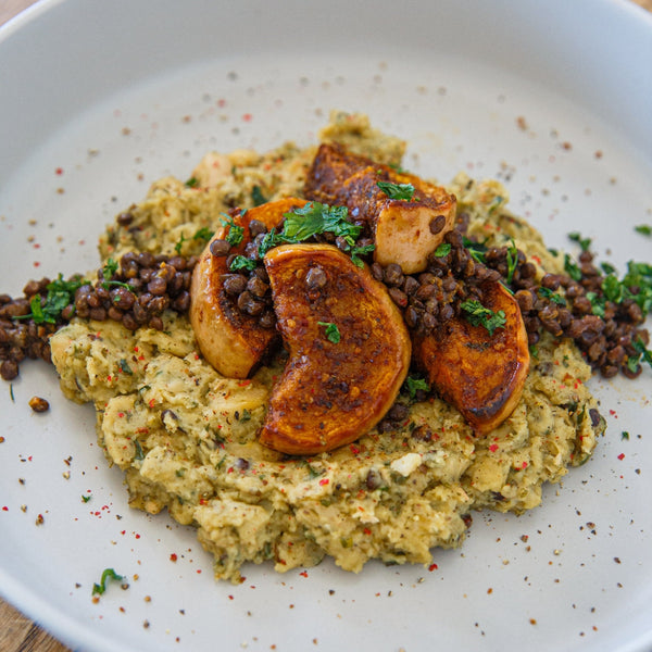 Spiced Squash & Butter Bean Mash