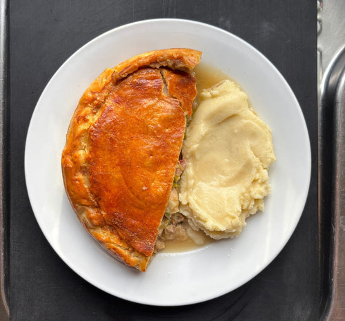 Chicken, Bacon and Leek Pie