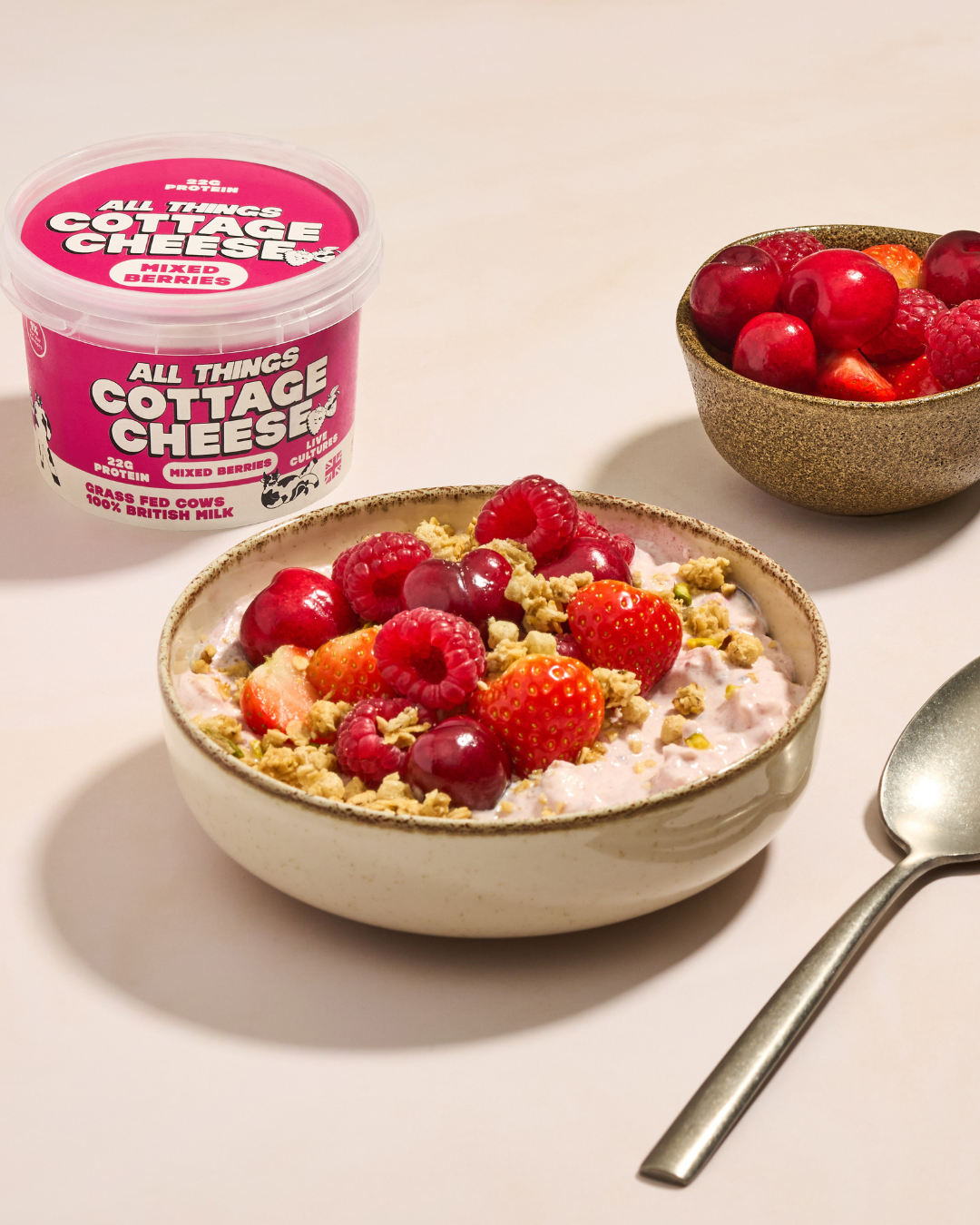 Mixed Berries Cottage Cheese